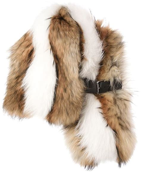 fendi fur wrap scarf|real real fendi scarf.